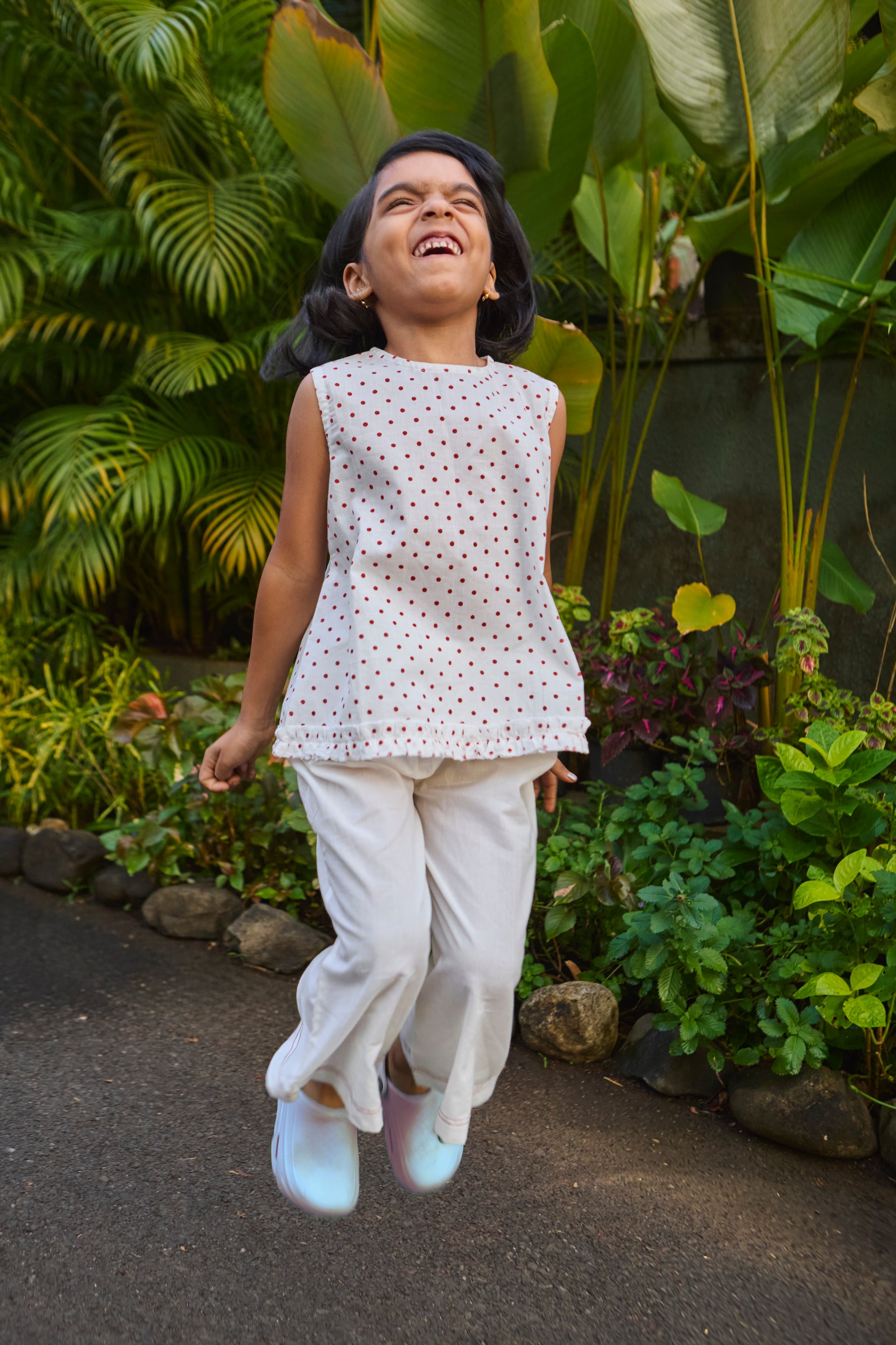 Joyful Polka Pyjama Set – Kids Sleepwear | Ulta Pulta