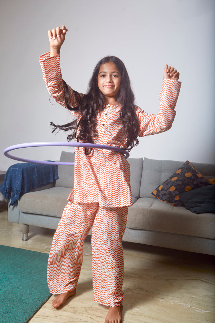 Girls Full Sleeves Sleepwear