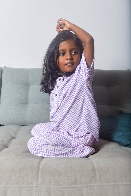 Girls Half Sleeve Sleepwear