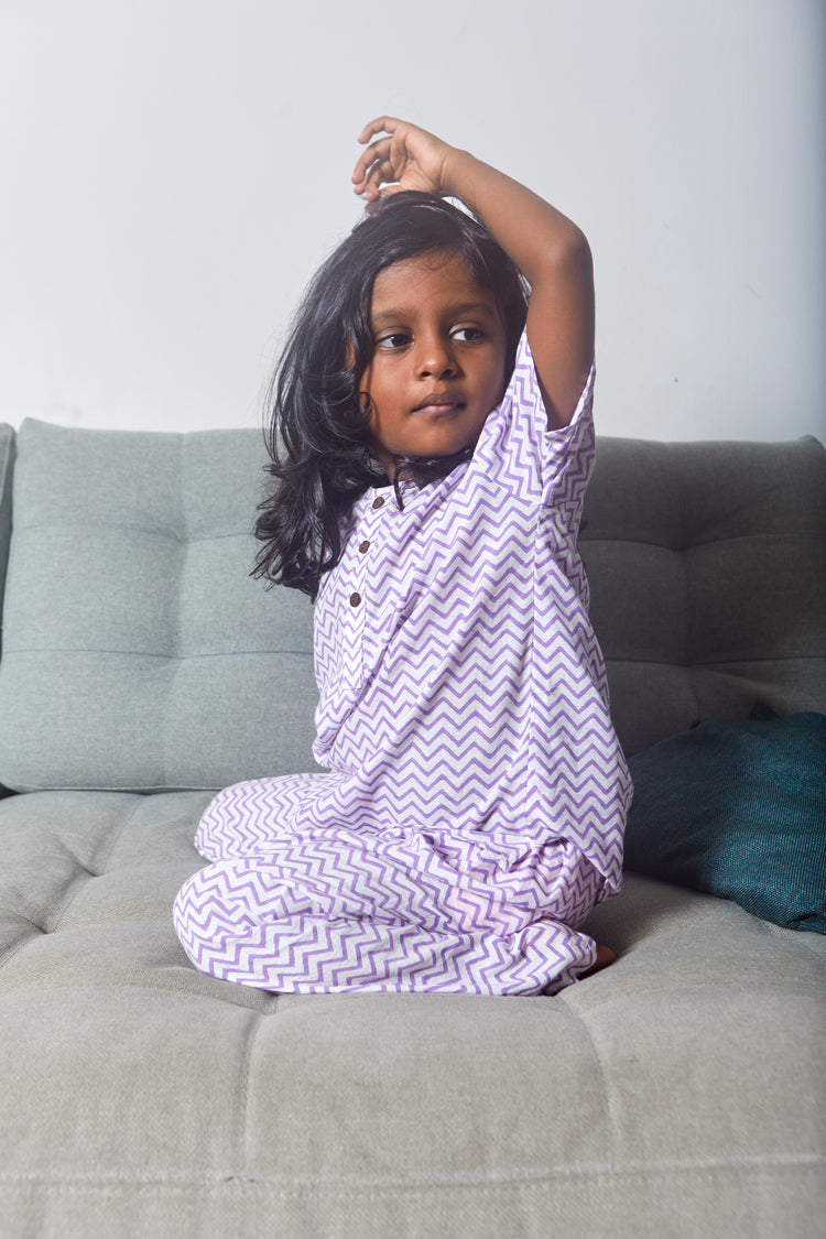 Girls Half Sleeve Sleepwear