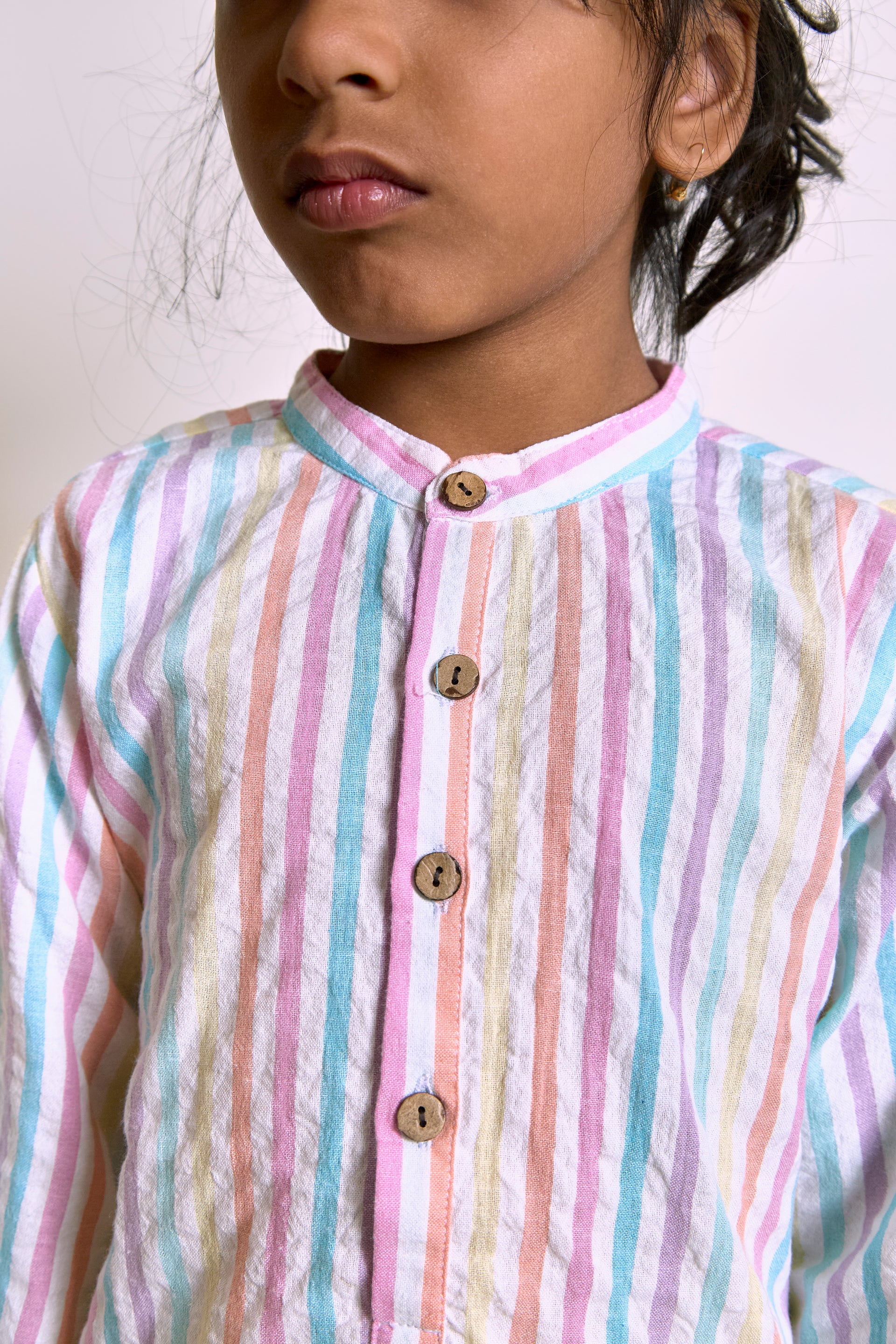 The Seersucker Lounge Set| Organic Cotton| Unisex Kids loungewear Set