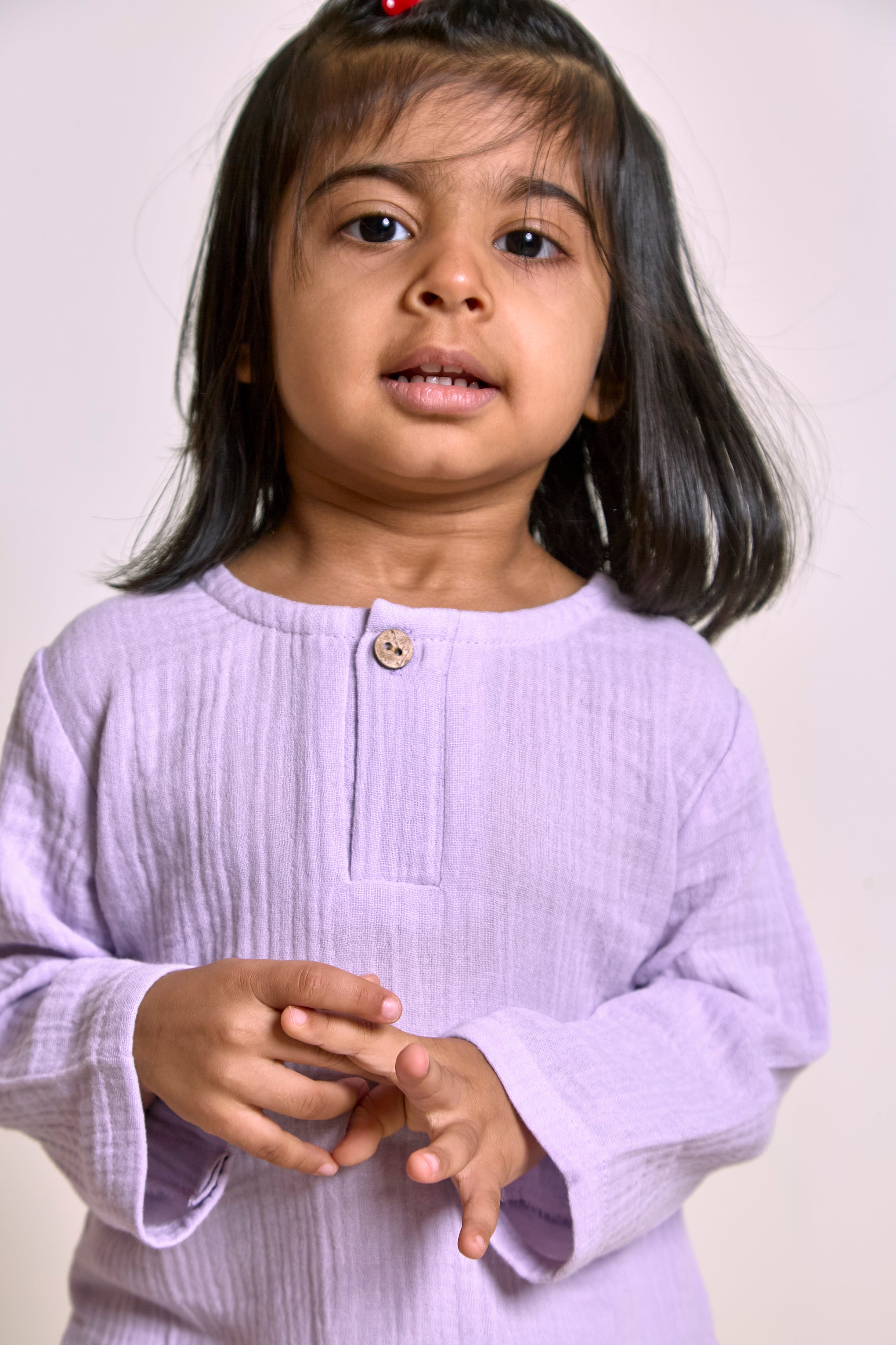 Organic Muslin Kurta set| Toddler Loungewear