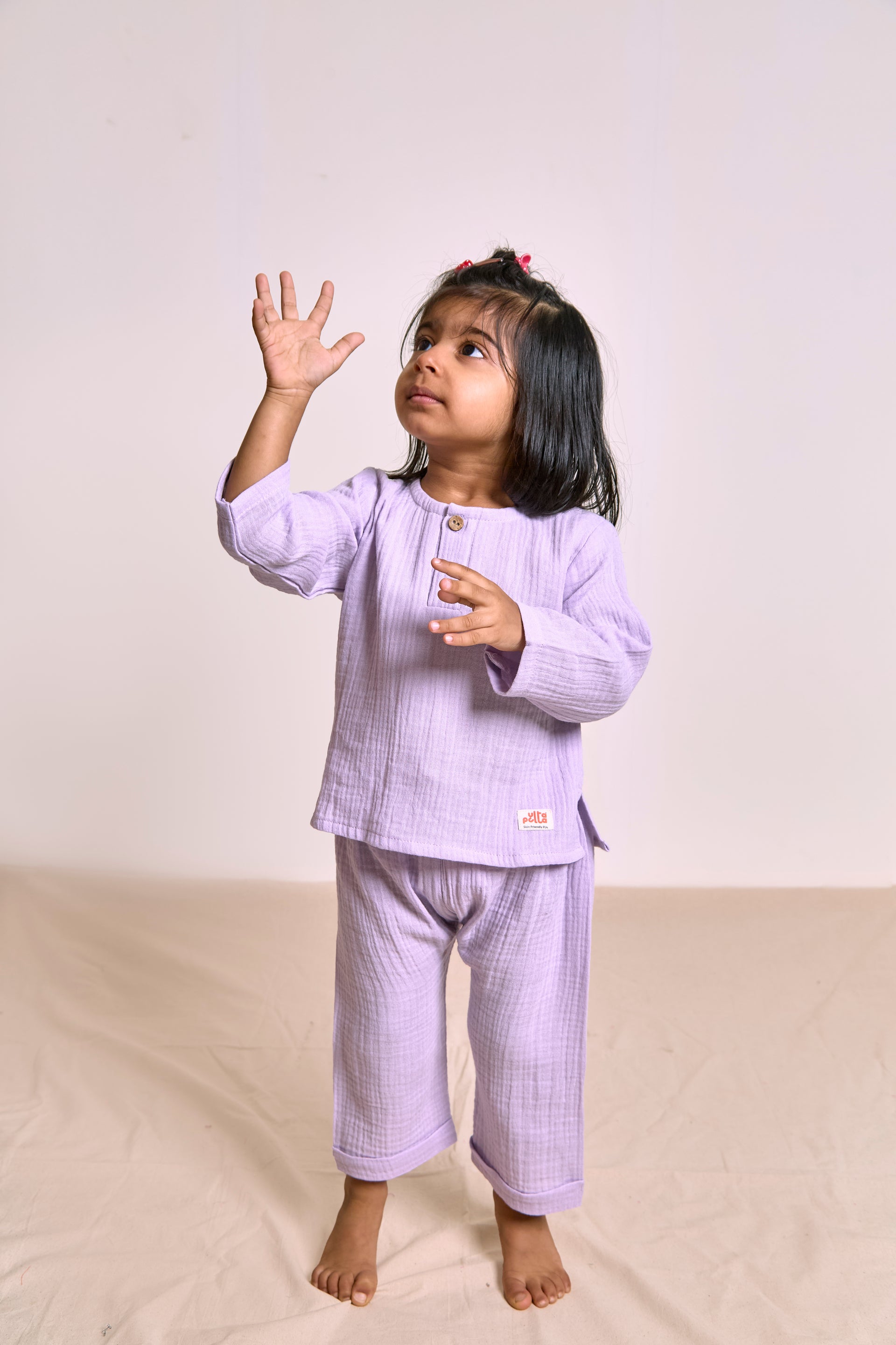 Organic Muslin Kurta set| Toddler Loungewear