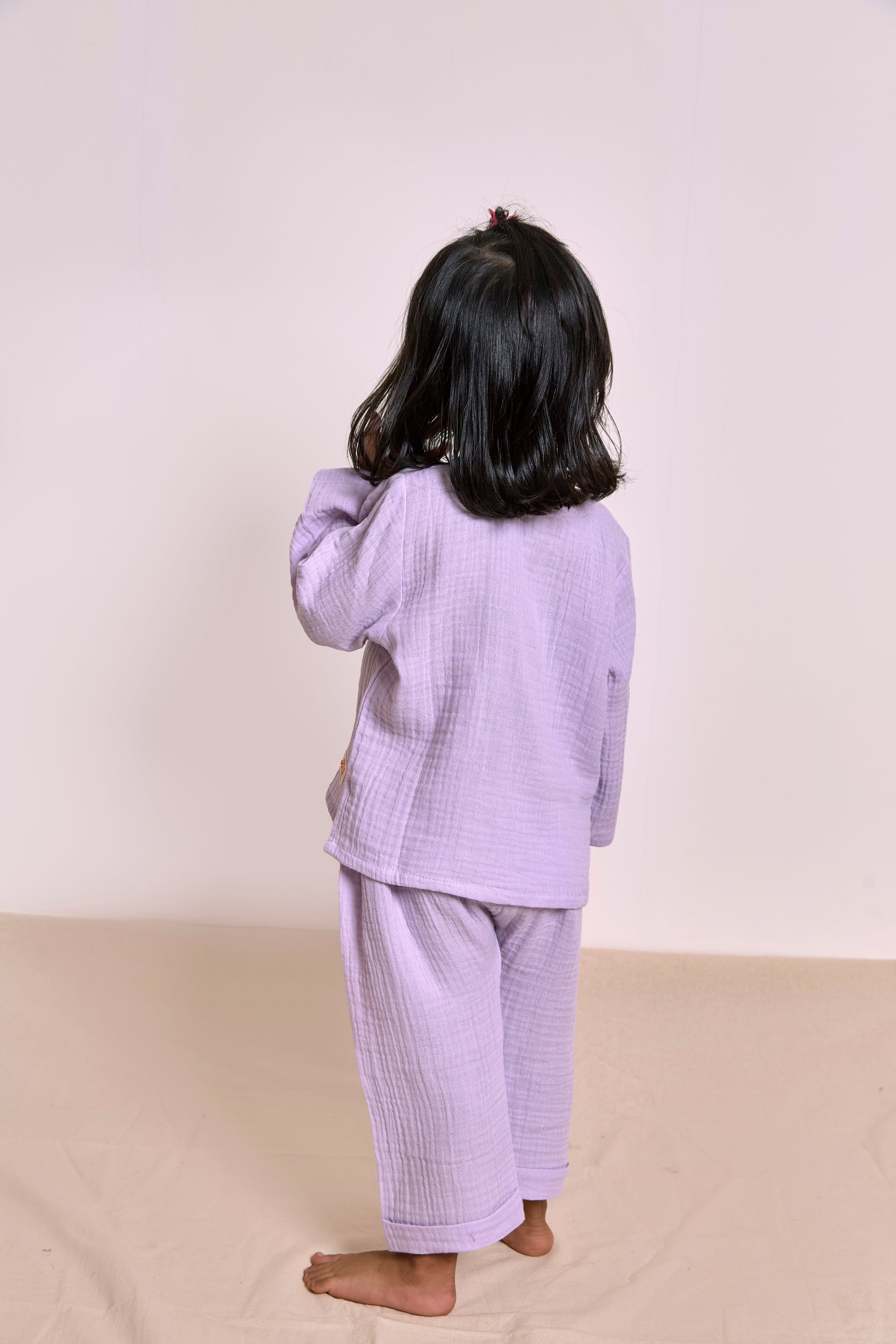 Organic Muslin Kurta set| Toddler Loungewear