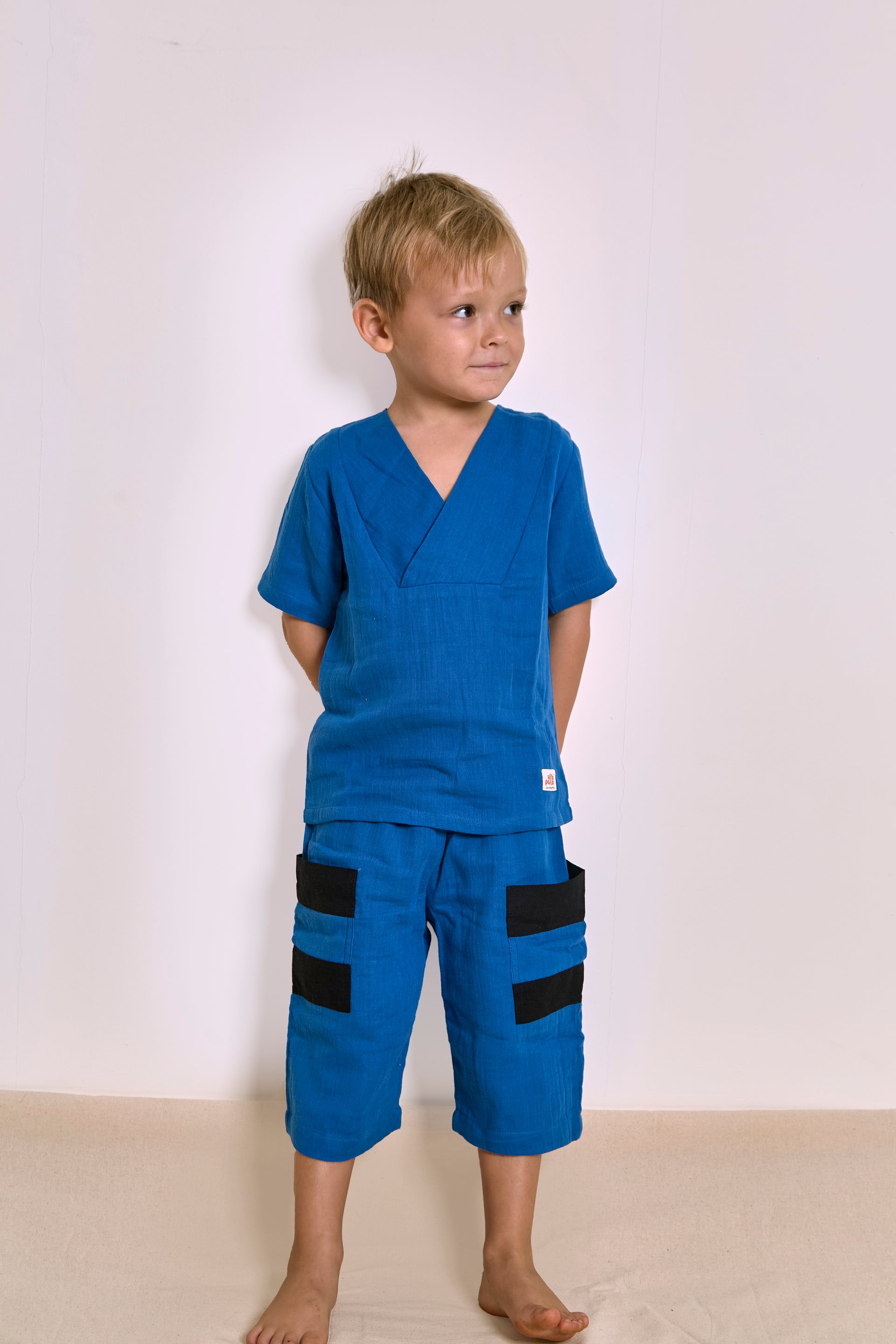 Peacock Blue Unisex| Kids Loungewear