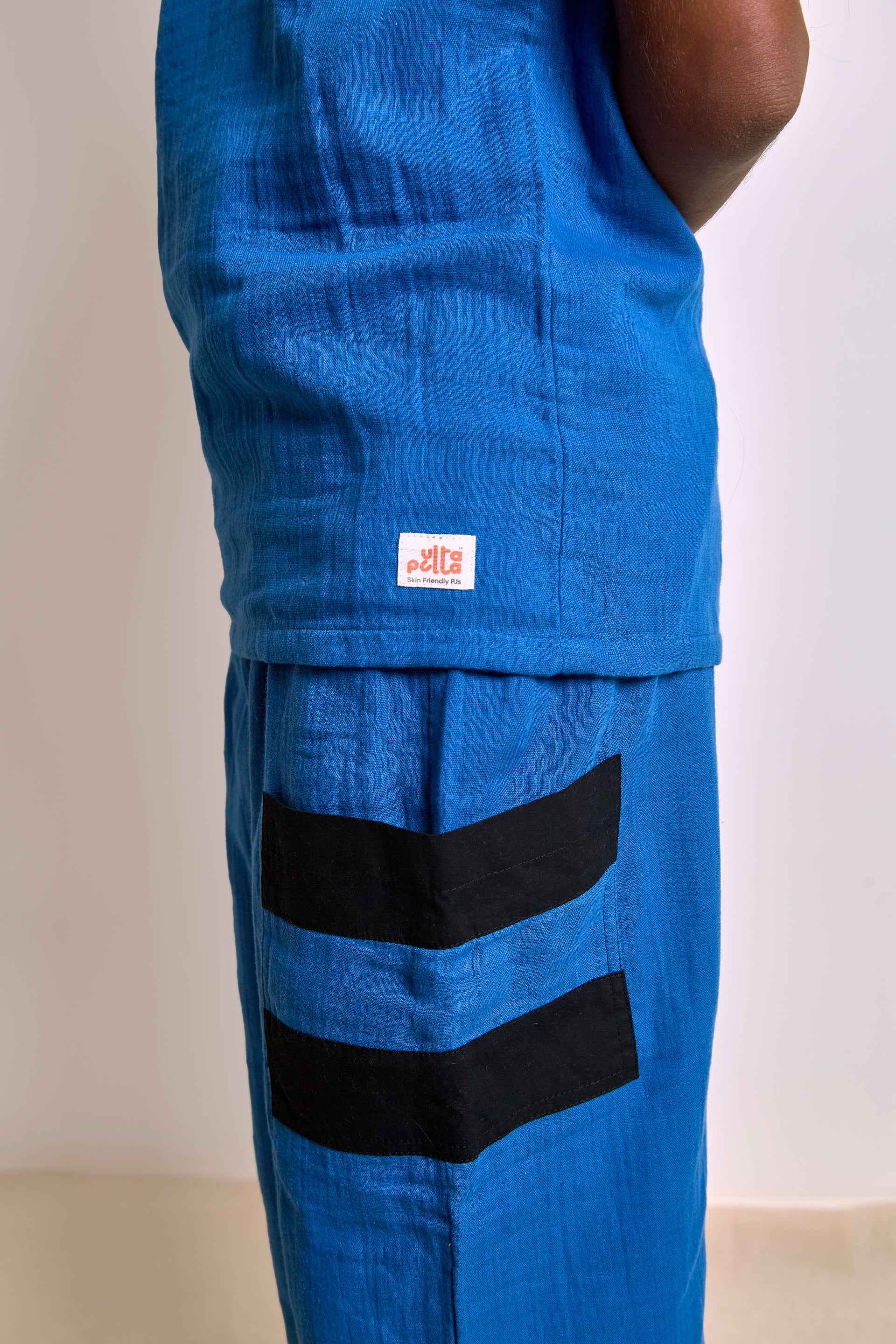 Peacock Blue Unisex| Kids Loungewear
