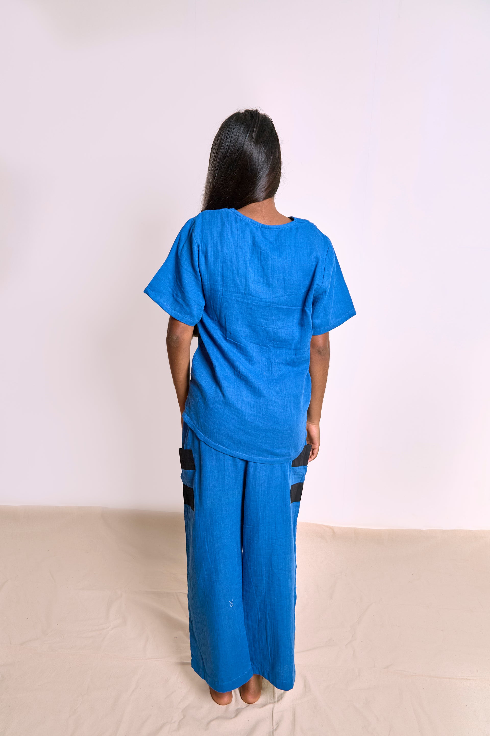 Peacock Blue Unisex| Kids Loungewear
