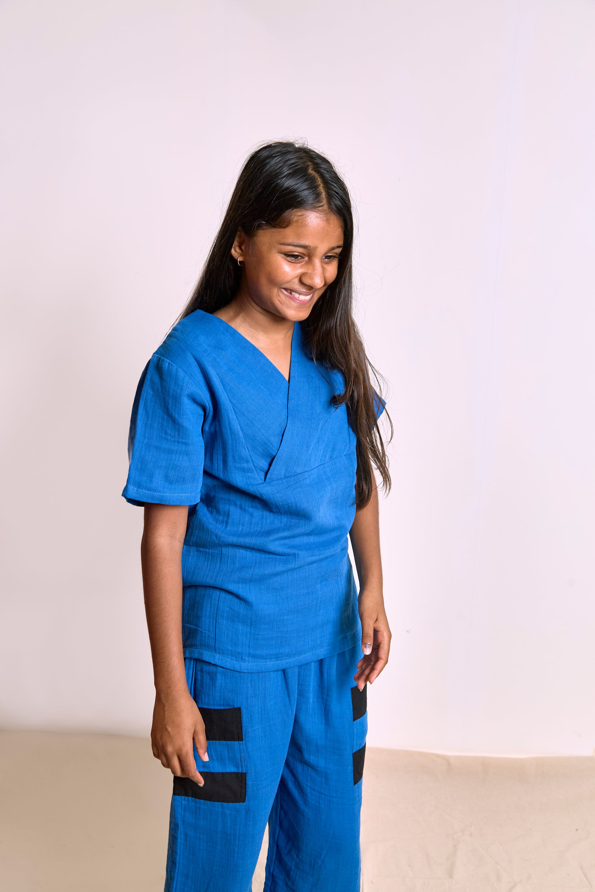 Peacock Blue Unisex| Kids Loungewear