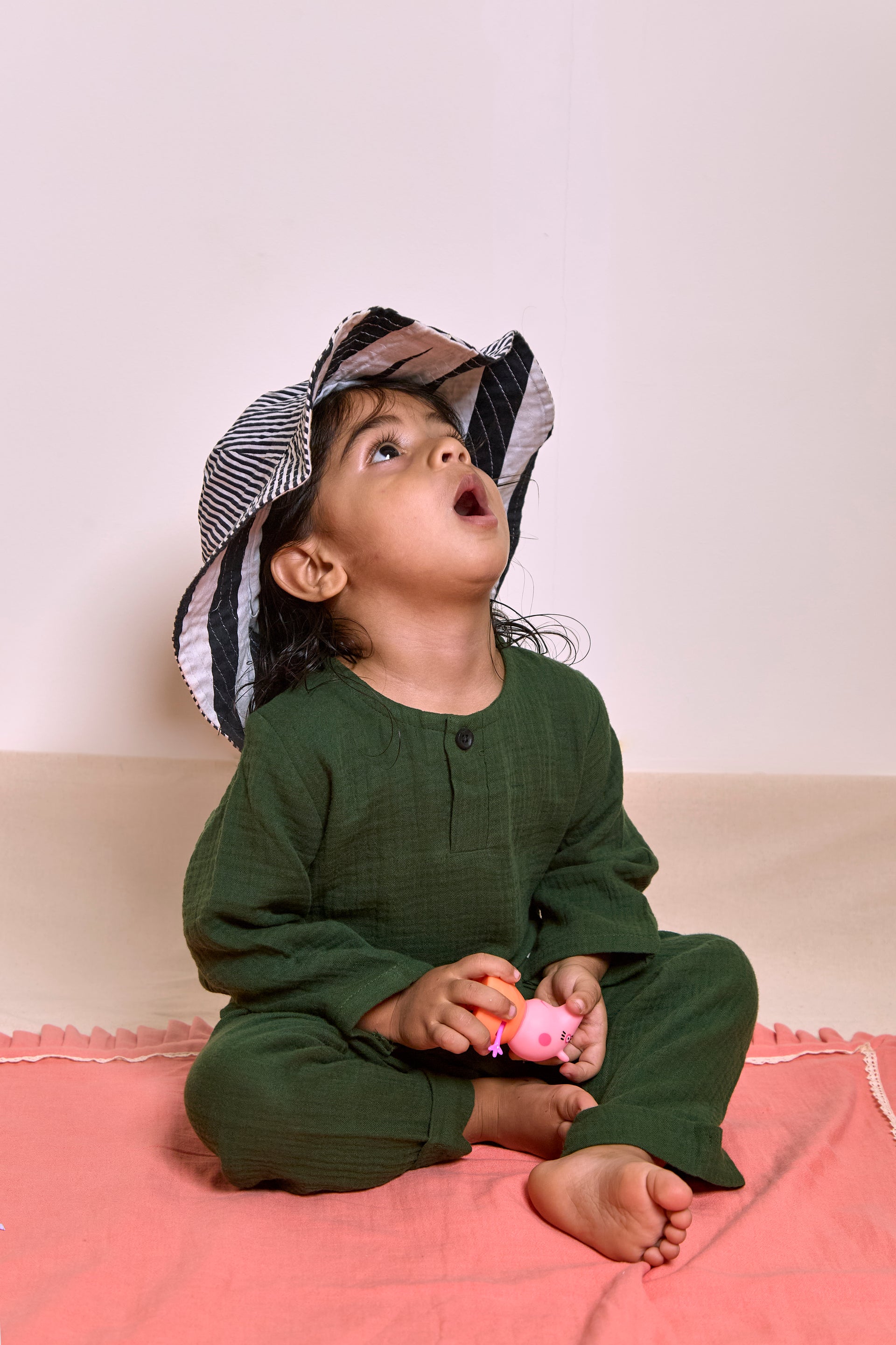 Organic Muslin Kurta set| Toddler Loungewear