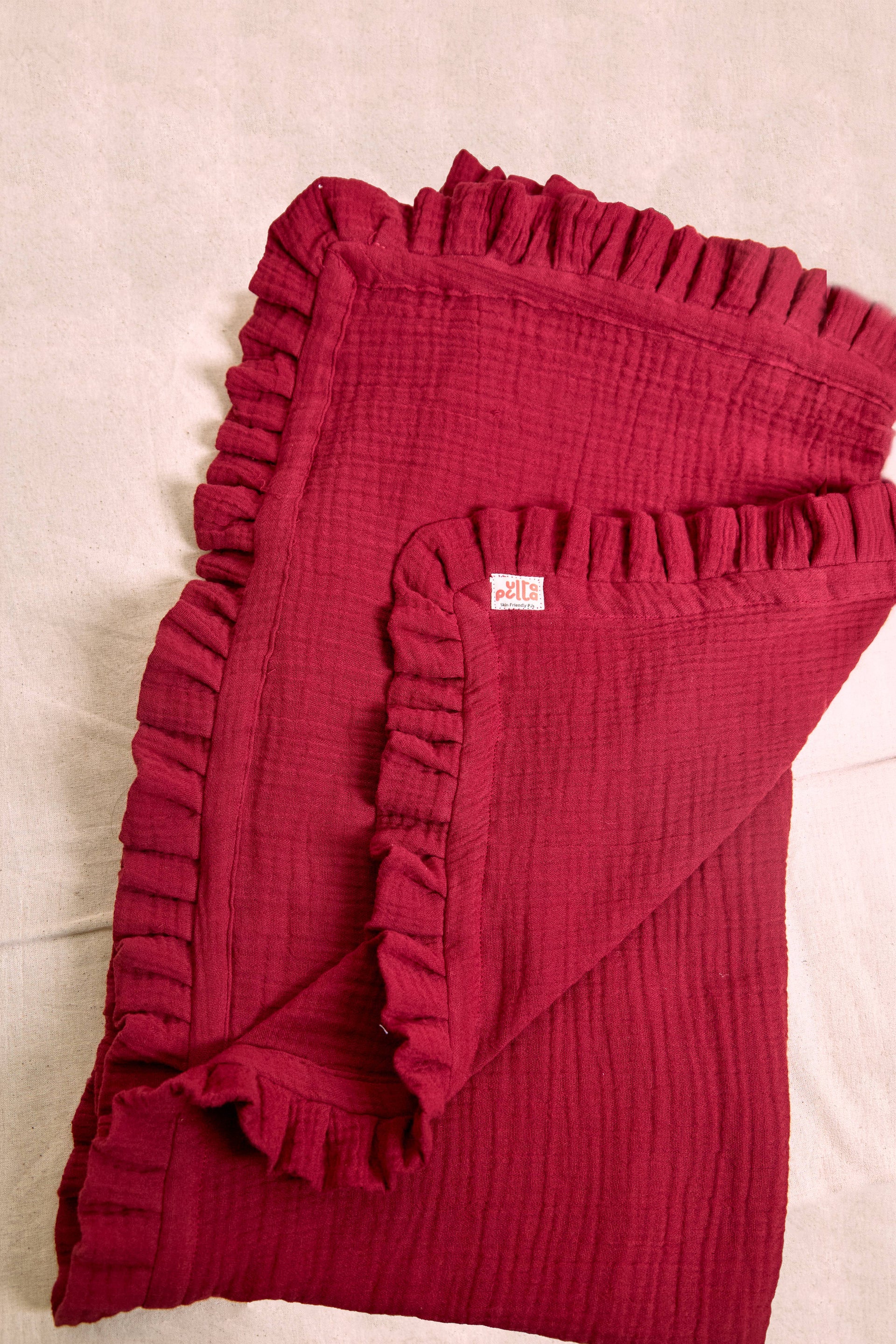 Rosewood Blanket and Burp Cloth| Infants| Unisex