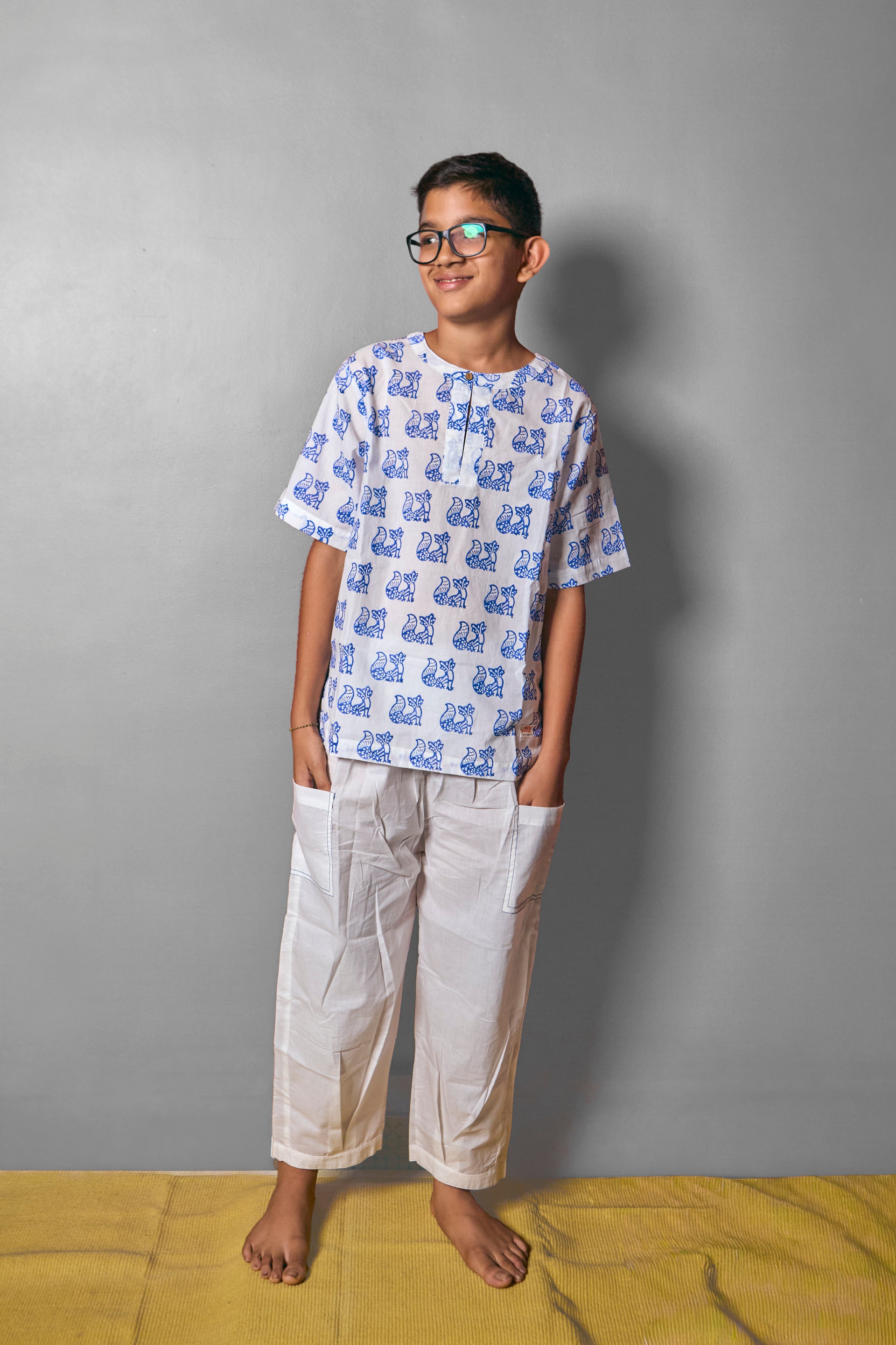 Sangolda Lombdi's (Foxes) - Kids Loungewear|Ulta Pulta