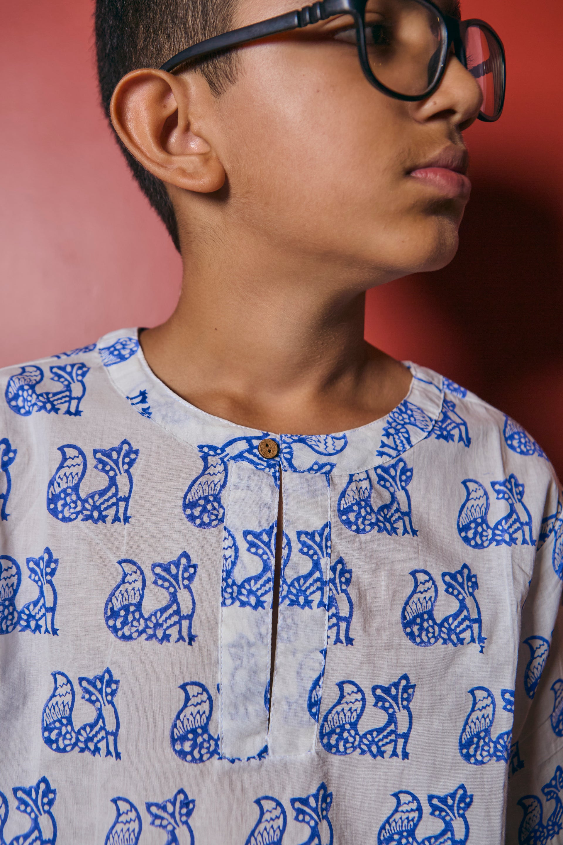 Sangolda Lombdi's (Foxes) - Kids Loungewear|Ulta Pulta