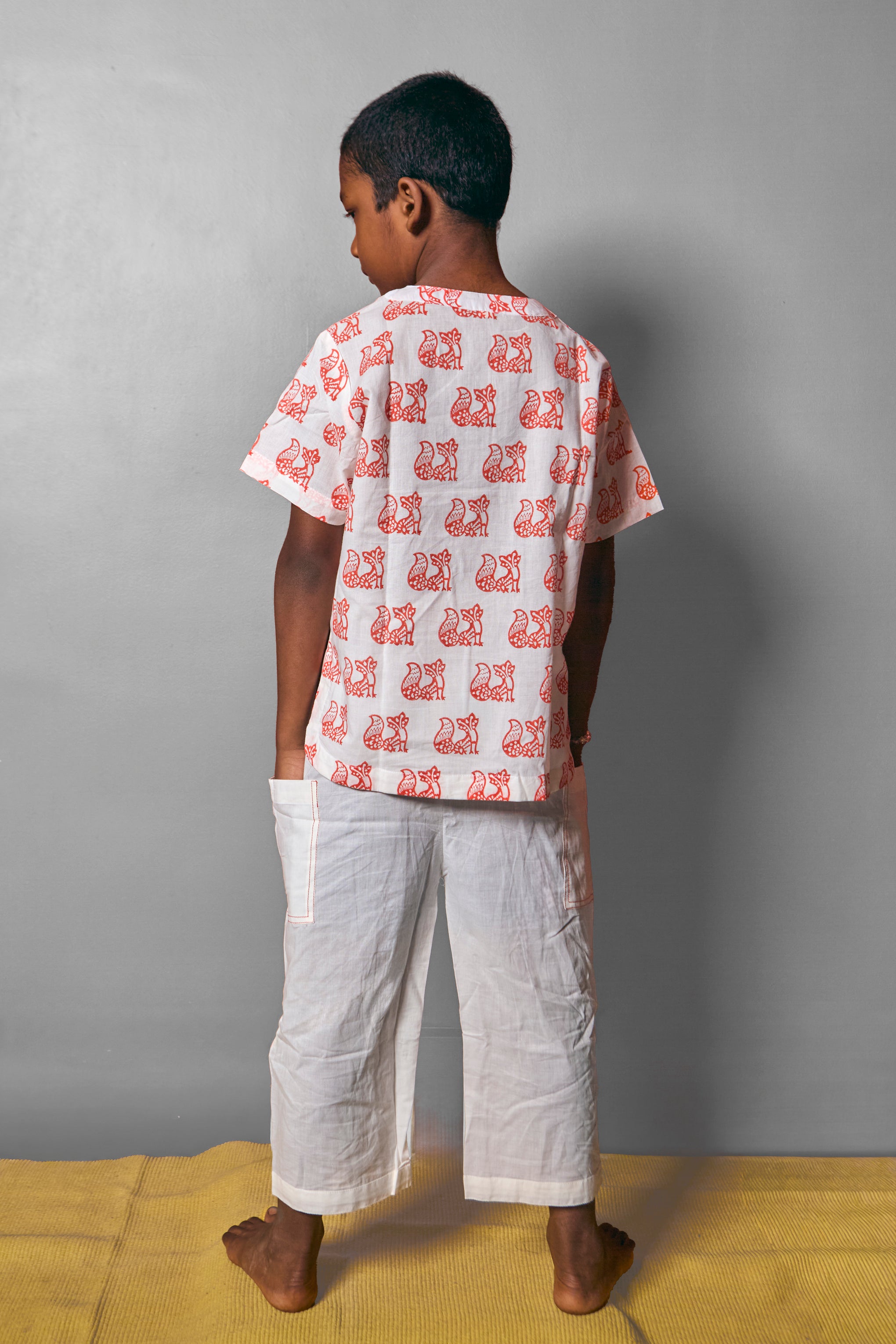 Sangolda Lombdi's (Foxes) - Kids Loungewear|Ulta Pulta