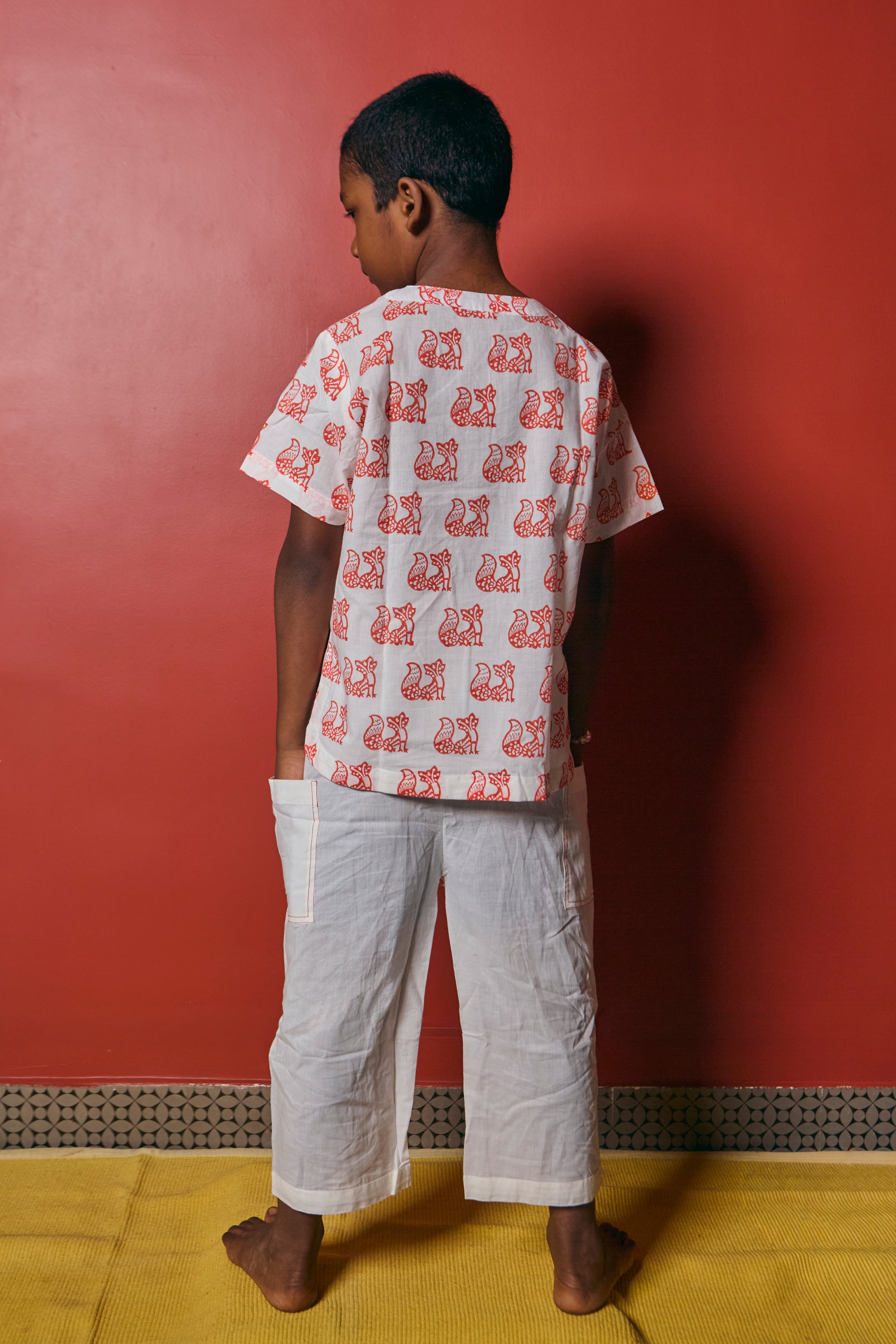 Sangolda Lombdi's (Foxes) - Kids Loungewear|Ulta Pulta