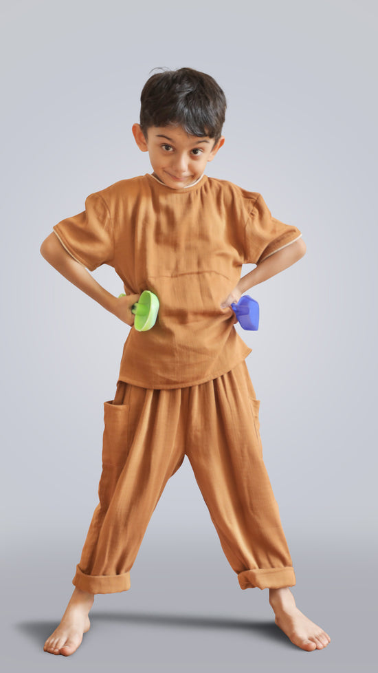 Sun Kissed, Double Gauze Cotton Co-ords