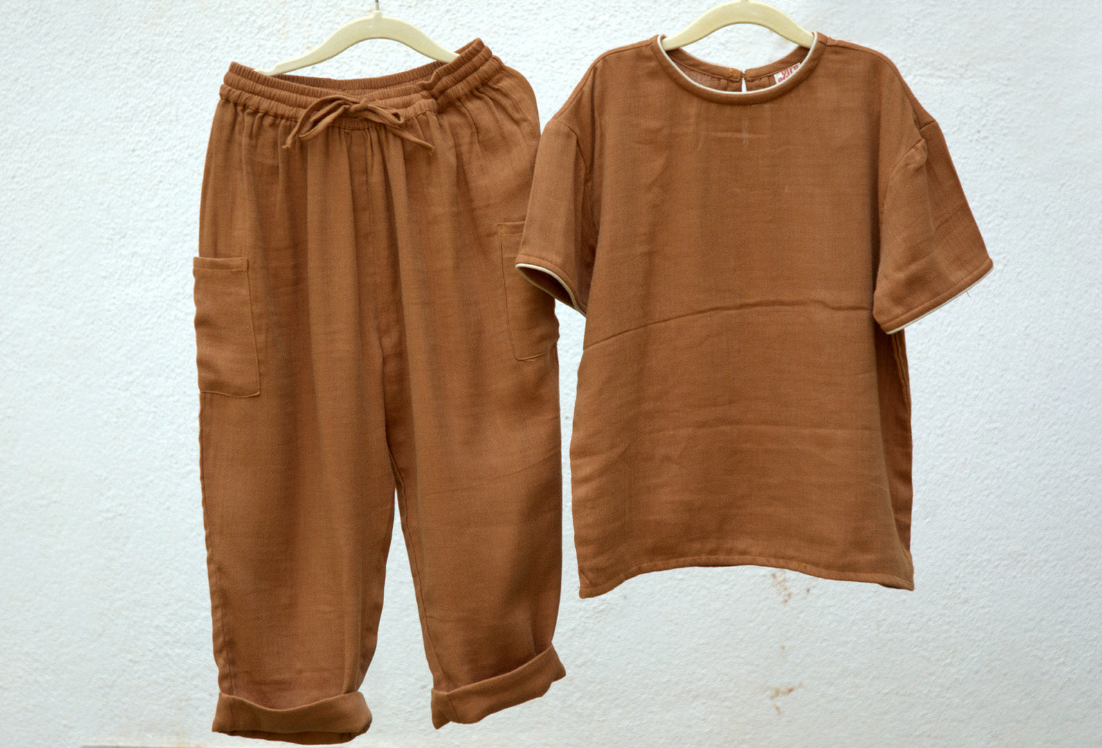 Sun Kissed, Double Gauze Cotton Co-ords
