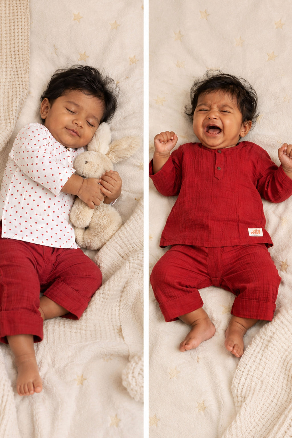 2 Piece Organic Muslin Gift Set| Infant Loungewear