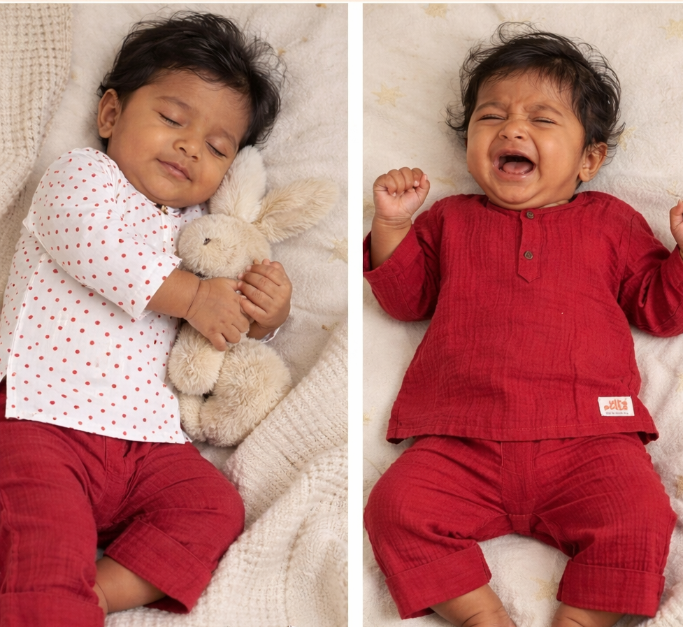 2 Piece Organic Muslin Gift Set| Infant Loungewear