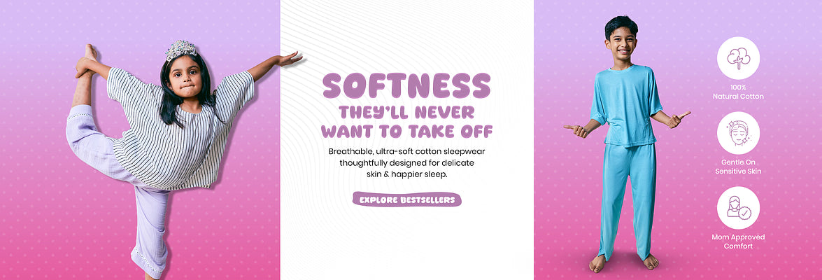 Girls Full Sleeves Sleepwear